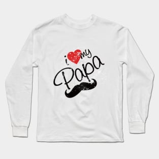 Fête des pères 2018 - Father's Day 2018 Long Sleeve T-Shirt